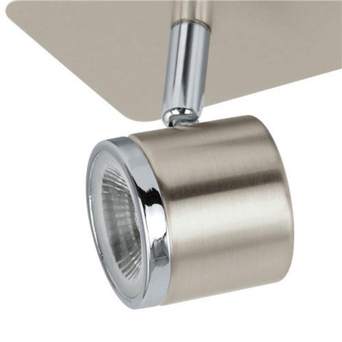 EGLO Pierino - Spot - 3 Lichts - LED - Nikkel-Mat, Chroom