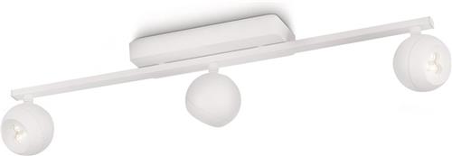 Philips Ledino Universa - Plafondspots - 3 lichts - LED - Wit