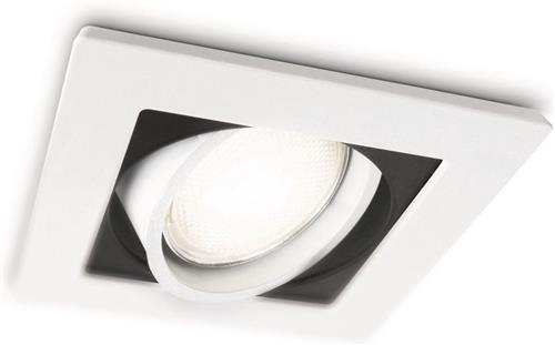 Philips SMARTSPOT 579793116 Binnen Geschikt voor gebruik binnen GU10 Recessed lighting spot 10W Wit verlichting spot