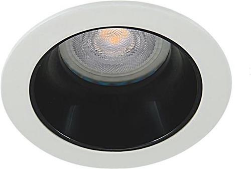 Platte inbouwspot Abbo -Verdiept Wit -Extra Warm Wit -Dimbaar -3.8W -RTM Lighting LED