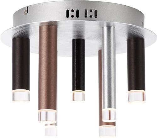 Brilliant CEMBALO - Plafondlamp - Bruin