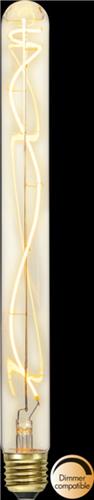 Staaflamp - E27 - 4W - Super Warm Wit <2200K - Dimbaar - Filament - Helder
