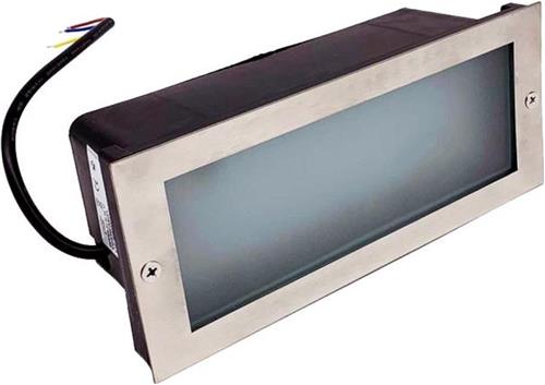 Wandinbouw LED 10W IP44 Opaal - Wit licht - Overig - Wit Neutre 4000K - 5500K - SILUMEN