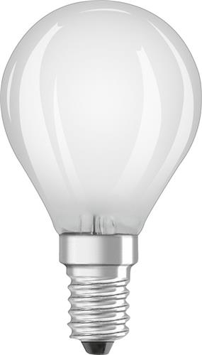 Ledvance Classic LED E14 Peer Filament Mat 2.5W 250lm - 827 Zeer Warm Wit | Vervangt 25W