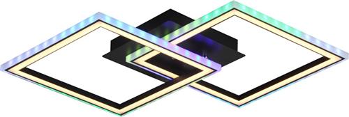 Plafondlamp Mare met RGBW functie, afstandsbediening en geheugenfunctie