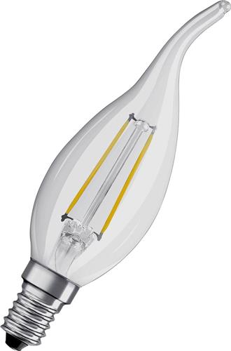 OSRAM 4058075436640 LED-lamp Energielabel F (A - G) E14 Druipkaars 2.5 W = 25 W Warmwit 1 stuk(s)