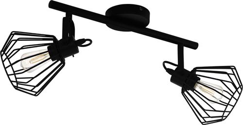 EGLO Tabillano Spot - E27 - 44 cm - Zwart