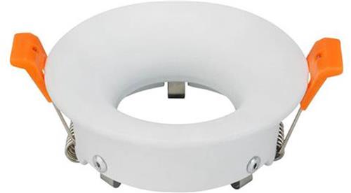 Spot Armatuur GU10 - GU10 Inbouwspot - Rond - Wit - Aluminium - Ø85mm