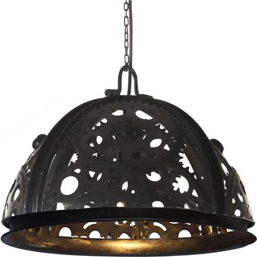 vidaXL Plafondlamp industrieel kettingwiel-ontwerp E27 45 cm