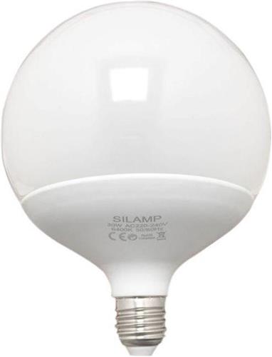 E27 LED lamp 25W 220V G140 300 ° Globe - Koel wit licht - Overig - Wit Froid 6000K - 8000K - SILUMEN