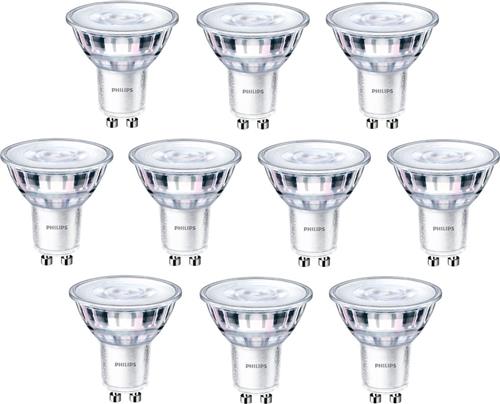 Philips CorePro LEDspot GU10 4.6W 2700K 355lm 230V - Warm Wit - Per doos á 10 stuks