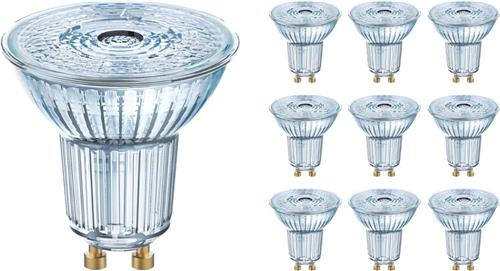 Voordeelpak 10x Ledvance Performance LED Spot Reflector GU10 PAR16 4.3W 350lm 36D - 830 Warm Wit | Vervangt 50W