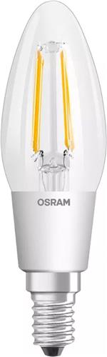 OSRAM 4058075435490 LED-lamp Energielabel E (A - G) E14 Kaars 4 W Warmwit 1 stuk(s)