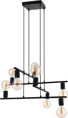 EGLO Mezzana - Hanglamp - E27 - 65 cm - Zwart