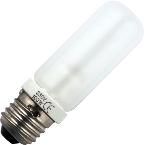 Schiefer E27 Halogeen Buislamp | 200W 2430lm 2800K 220V/240V Mat | Dimbaar
