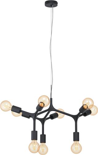 EGLO Bocadella Hanglamp - E27 - Ø 64 cm - Zwart
