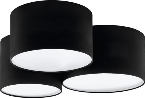 EGLO Pastore 2 Plafondlamp - E27 - 61 cm - Zwart