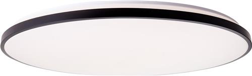 BRILLIANT lamp, Jamil LED plafondlamp 78cm wit/zwart, metaal/kunststof, 1x 80W LED geïntegreerd, (6500lm, 3000-6000K), A