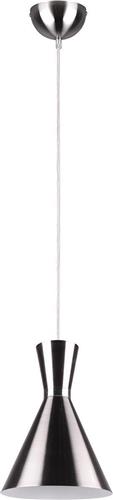 LED Hanglamp - Trion Ewomi - E27 Fitting - 1-lichts - Rond - Mat Nikkel - Aluminium - Ø20cm