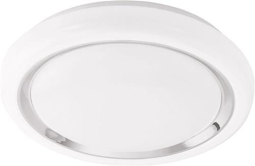 EGLO Capasso - Wand/Plafondlamp - 1 Lichts - Wit, Chroom