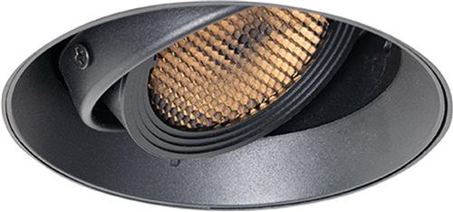 QAZQA oneon honey - Moderne Inbouwspot - 1 lichts - Ø 12 cm - Zwart - Woonkamer | Slaapkamer | Keuken