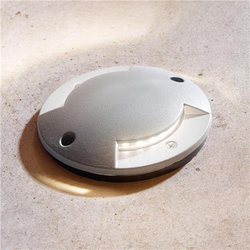 Lindby - LED inbouwspot - 1licht - aluminium, kunststof - H: 7.4 cm - zilver (RAL 7036) - Inclusief lichtbron