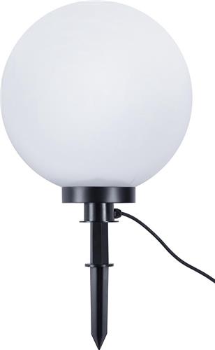REALITY BOLO - Grondspie - Zwart - excl. 1x E27 23 W - Buitenverlichting - IP44