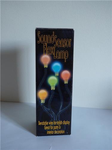 Sound sensor flex lamp