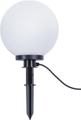 REALITY BOLO - Grondspie - Zwart - excl. 1x E27 23W - Buitenverlichting - IP44