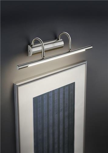 TRIO CUADRO - Wandlamp - Nikkel mat - incl. 1x SMD 8W