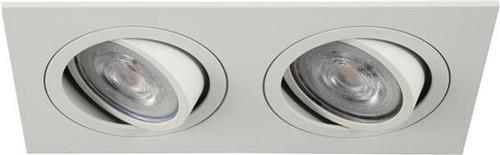 LED inbouwspot Jimmy -Dubbel Wit -Koel Wit -Dimbaar -4.9W -Philips LED