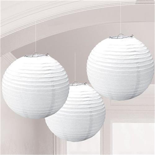 Lampionnen - Wit - 3 stuks