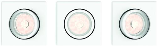 Philips Enneper - Inbouwspot - 3 Lichtpunten - wit