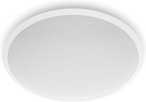 Philips Cavanal badkamer plafondlamp - wit - rond - klein -12 W