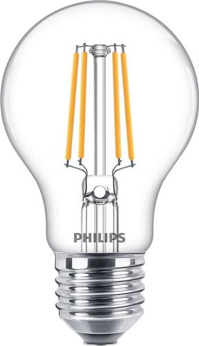 Philips energiezuinige LED Lamp Transparant - 40 W -  E27 - warmwit licht - 2 stuks - Bespaar op energiekosten