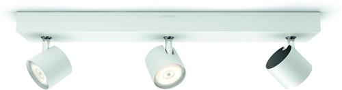Philips Star opbouwspot - 3-lichts - wit