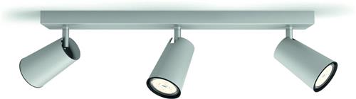 Philips Paisley - Opbouwspot - 3 Lichtpunten - aluminium