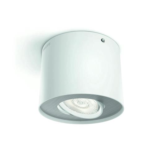Philips Phase - opbouwspot - 1-lichts - wit
