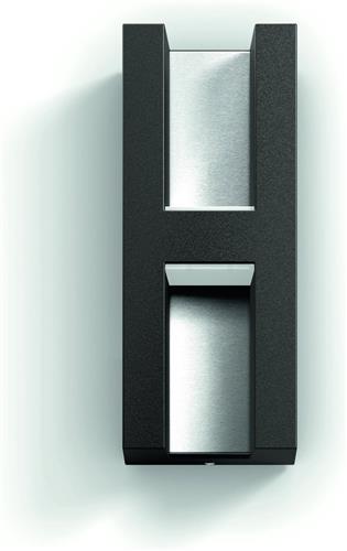 Philips Shadow wandlamp - antraciet - 2x4.5W