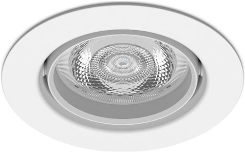 Philips Impala inbouwspot - 1-lichts - wit - rond