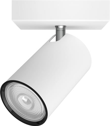 Philips Kosipo opbouwspot - 1-lichts - wit