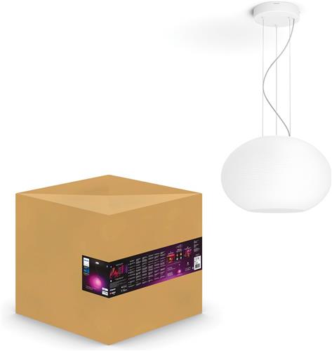 Philips Hue Flourish Hanglamp - White and Color Ambiance - Wit - 31W - Bluetooth