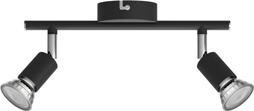 Philips Limbali opbouwspot - 2-lichts - zwart