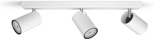 Philips Kosipo opbouwspot - 3-lichts - wit