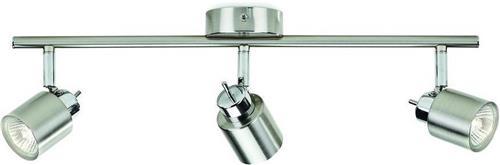 Philips Meranti Opbouwspot - LED - 3 x GU10 - Chroom - 35W