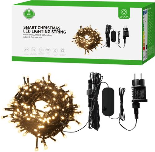 Woox Smart 20 meter LED Christmas Lighting String | R5168