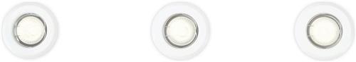 Philips - Inbouwspot Enif Recessed - 3x50W - Wit