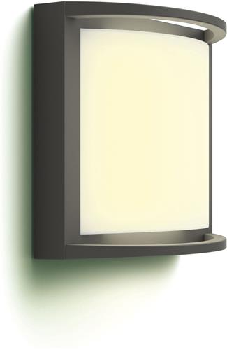 Philips Samondra wandlamp - Ultra Efficient - antraciet - 3,8W