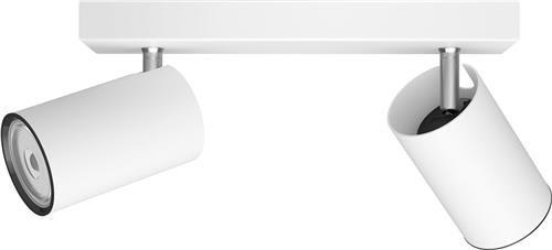 Philips Kosipo opbouwspot - 2-lichts - wit