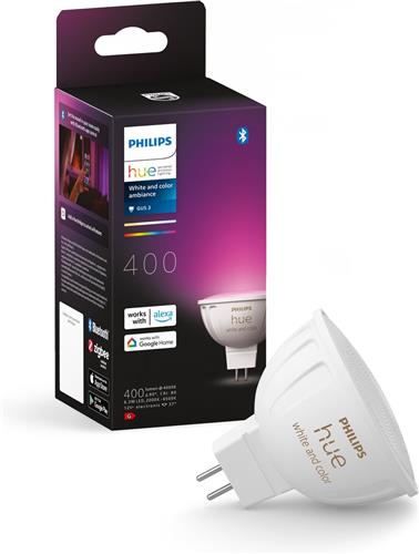 Philips Hue spot - wit en gekleurd licht - 1 pack - MR16